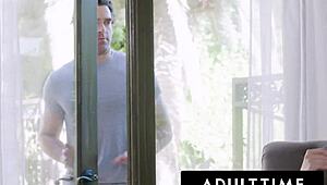 adult time - alison rey got caught masturbatin’ n’ banged