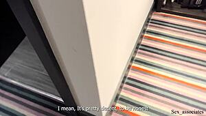 和同事共享酒店床铺导致意外清晨性爱