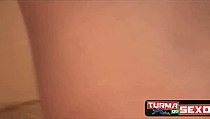 Shy Brazilian Ebony Milf Turns Devassa in Front of Camera