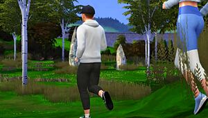 in simxstory forbidden passion episode 3, teen gets blowjob and facial in 3d hentai