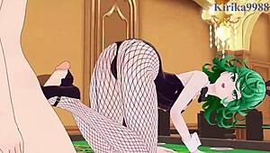 TATSUMAKI And FUBUKI Bunny Girl INTENSE Sex - ONE-PUNCH Man Hentai