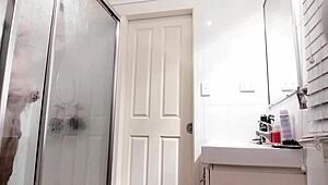 Wife's Hairy Pussy Gets Detailed Attention From Husband