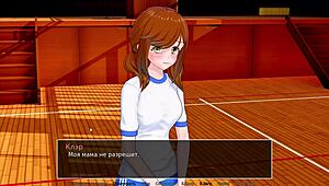 Redhead MOMMY LICKS and SWALLOWS CUM in Hentai Gameplay