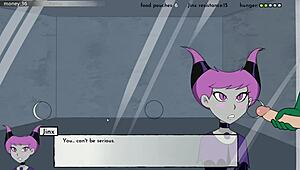 Blackfire has intense fun in 18titans