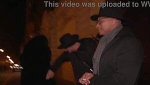 I try 3 on 1, feeling submissive with cum in mouth.