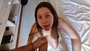 Recopilacion De Corridas Rossi Hard with Latina Teen Cumshots