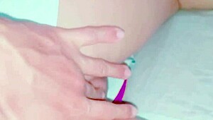 Young latina step sis gets quickie fuck in shaved pussy after party