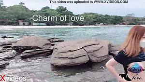 Are you filming me while banging this Thai beauty doggystyle?