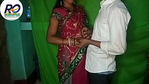 Indian Bhabhi Stuns in Saree for Intense Sexy Chudai