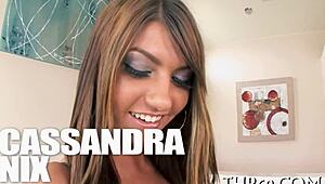 Teen slut in blowjob contest engulfs lovestick with tight cunt fucking.