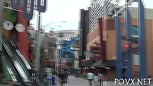 Teen 18+ pornstars get sloppy fucking in pov hardcore