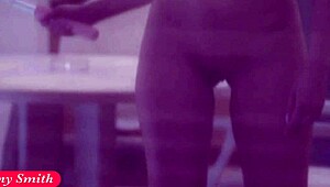 Caught Jeny Smith snapping nude selfies through the window! Hot! 🔥