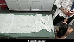 Hey, can this shy Asian sports teen handle the doctor’s personal touch? Madi Laine needs it bad!