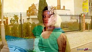 害羞德国人妻被捡去热辣试镜🔥