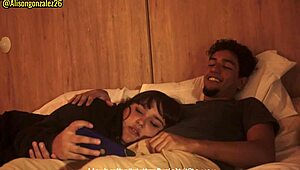 Hey bro, I’m sleepy, let me rest on your lap, but don’t slip it in my mouth, okay?