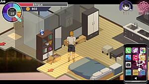 Hentai Game: Wife Caught Chatting by Husband - Part 4