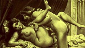 Intriguing vintage erotic drawings from antique anime