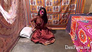 uh, mature indian girl bangin’ hard with desi guy!