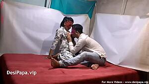 Samira Bhabhi's full Hindi hot fucking with Devar in homemade anal