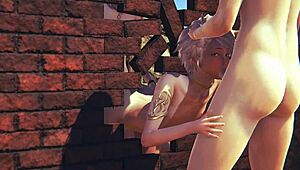 hey, check jin the femboy sucking big dick and getting anal creampie fun