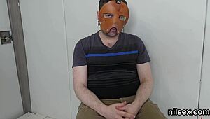 Yo, this peculiar teen 18+ got wild in asshole asylum therapy!