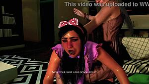 got spanked and paddled till i cried in this extended clip