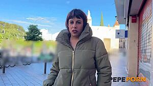 nora proves her need for rough outdoor pounding with public nudity