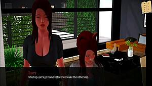 Explore the adventures in my new family 253 with subtle erotic elements