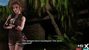 In treasure of nadia, she uses big anal beads for intense pleasure.