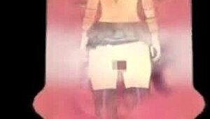 Super Yaeko engages in erotic action in this hentai gallery