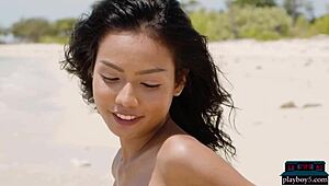 tiny teen 18+ dominique gabrielle undresses in detention?