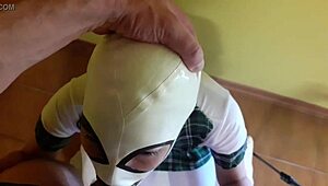 laura on heels amateur rough deepthroat and facial pov