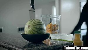 The hot office clerk got bent over by her colleague for rough doggystyle pounding after hours.