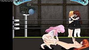 hey, check juliette vs sofia in princess of the ring catfight! wild stuff!