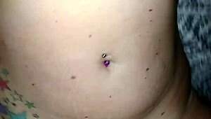 Very first time recording couple tight creampie on phone with big monster cock wet pussy