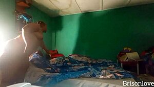 chubby ella, that ebony babe, got her fat ass pounded hard last night