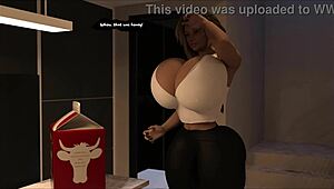 3D Porn Comics Endlessrain0110: Detailed Whole Milk Scenes With Big Tits And Ass In Anime Hentai