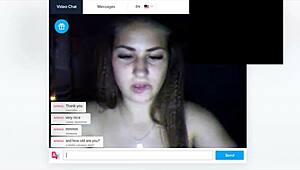 webcam show with blonde tannya & chubby annica stripping