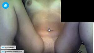 webcam show with blonde tannya & chubby annica stripping