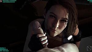 Jill Valentine, ready for S.T.A.R.S interrogation in Resident Evil parody by Niisath? Tell us now!