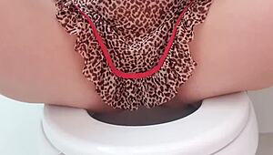 Hey, Watch This Naughty Latina in See-Through Nightie Tease Her Shaved Pussy!