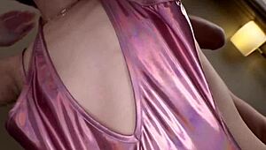 Part 3: Cute Japanese babe with natural tits gives homemade blowjob in wild session.