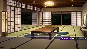 Hey, Haramimura wife shared by village in hentai game! 😲