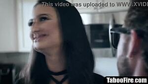 The hot office clerk got bent over by her colleague for rough doggystyle pounding after hours.