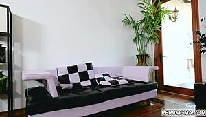 Arab Milf Cali Lee Gives Hot Stepson Alex Jett A Tasty Blowjob