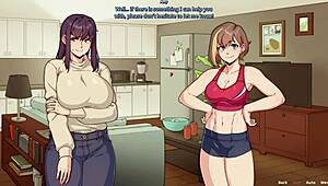 Amy Meets Special Roommate In Shower