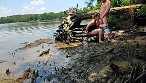 thick wife becky tailorxxx gets fucked hard in mud!