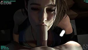 Jill Valentine, ready for S.T.A.R.S interrogation in Resident Evil parody by Niisath? Tell us now!