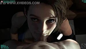 Jill Valentine, ready for S.T.A.R.S interrogation in Resident Evil parody by Niisath? Tell us now!