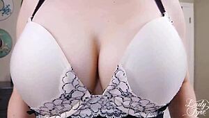 Lady Fyre teases with sexy strip for total seduction! 😘